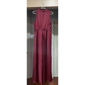 LULUS LULUS BURGANDY DRESS SZ 1X